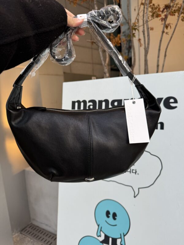 韓國選品系列｜預訂款韓國bucks&leather🇰🇷牛角包銀豆款